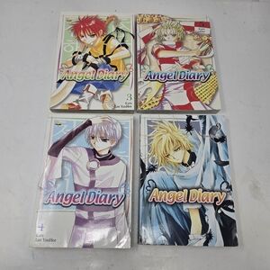 Angel Diary by Kara Lee YunHee Volumes 3, 4, 5, 9 First Printing Manga Lot Book